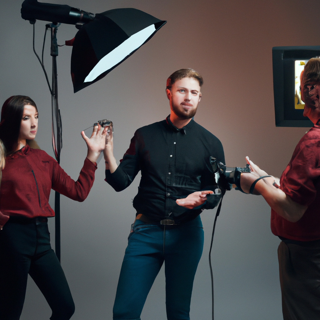 리터쳐가 캘리브레이션된 모니터에서 색 보정을 수행하는 모습 세밀한 디테일